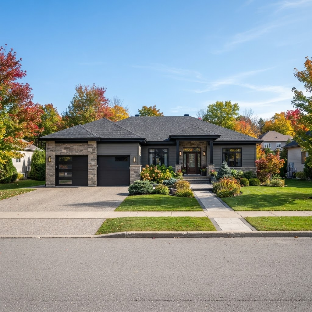Bungalow avec garage